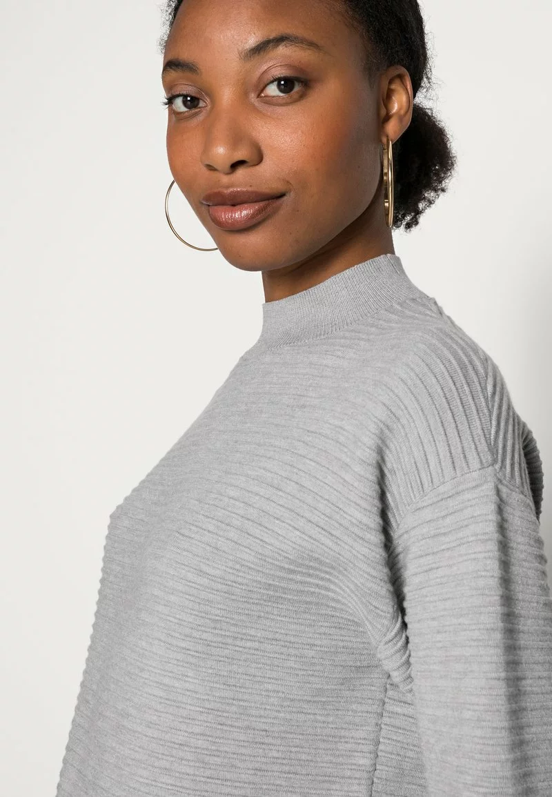 ofertas 🔥 Anna Field Ottoman Jumper - Jersey De Punto - Mottled Light Grey, Mujer 🎉 5 ofertas 🔥 Anna Field Ottoman Jumper - Jersey De Punto - Mottled Light Grey, Mujer 🎉 - Imagen 5