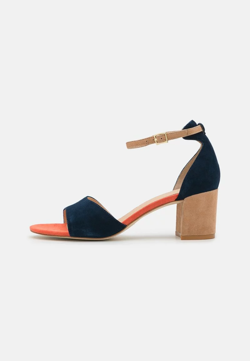 Nuevo 🛒 Anna Field LEATHER - 🩴 Sandalias - Dark Blue, Mujer 👍 2 Nuevo 🛒 Anna Field LEATHER - 🩴 Sandalias - Dark Blue, Mujer 👍 - Imagen 2