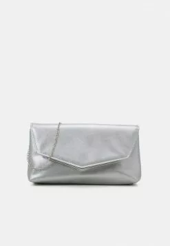 ofertas 🎉 Anna Field Clutch - Silver, Mujer 👏