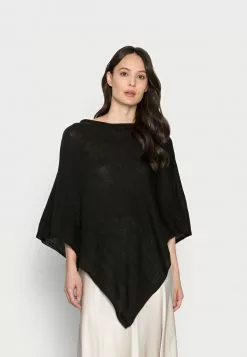 Barato 🧨 Anna Field Poncho - Black, Mujer 🎁