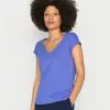 Lo mas barato 🌟 Anna Field Camiseta Básica - Royal Blue, Mujer 💯