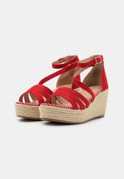 Barato ❤️ Anna Field 🩴 Sandalias Con Plataforma - Red, Mujer 🎉 -Anna Field Tienda de ventas 7b88177f598c421288496b6c34e57f20