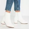 ofertas 🧨 Anna Field Botines Bajos - White, Mujer ⌛