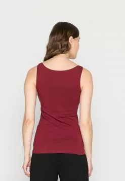 mejor venta 🎁 Anna Field BASIC TANK 3er Pack - Top - Black/white/dark Red, Mujer 🥰 -Anna Field Tienda de ventas 7d9ae7fdf318479a8dd053213a7e2749