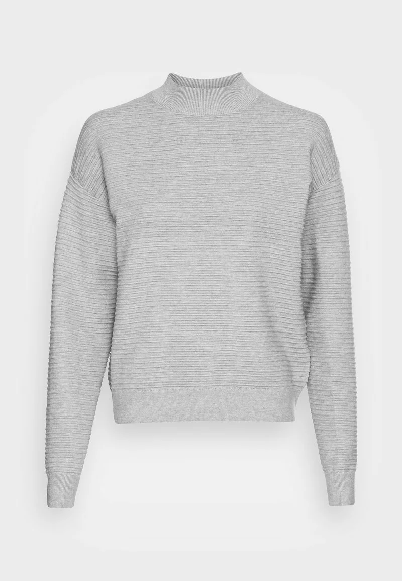 ofertas 🔥 Anna Field Ottoman Jumper - Jersey De Punto - Mottled Light Grey, Mujer 🎉 4 ofertas 🔥 Anna Field Ottoman Jumper - Jersey De Punto - Mottled Light Grey, Mujer 🎉 - Imagen 4