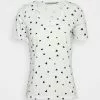 Gran venta 🛒 Anna Field Camiseta Estampada - White/black, Mujer 🛒