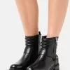 10 mejores ❤️ Anna Field LEATHER - Botines Camperos - Black, Mujer ⌛
