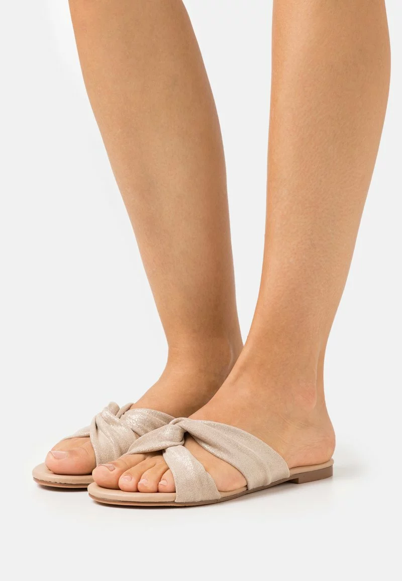 Barato 👏 Anna Field 🩴 Sandalias Planas - Gold, Mujer ⌛ 1 Barato 👏 Anna Field 🩴 Sandalias Planas - Gold, Mujer ⌛