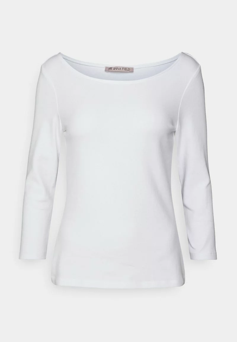 Gran venta ✔️ Anna Field Camiseta De Manga Larga - White, Mujer 🛒 1 Gran venta ✔️ Anna Field Camiseta De Manga Larga - White, Mujer 🛒