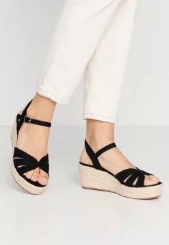 ofertas ✨ Anna Field 🩴 Sandalias Con Plataforma - Black, Mujer 🤩