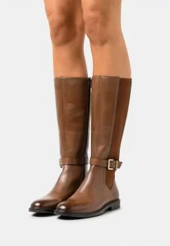 Mejor precio ✔️ Anna Field LEATHER - Botas - Cognac, Mujer ✔️