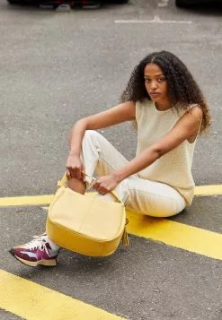 ofertas ⭐ Anna Field Bolso De Mano - Yellow, Mujer 👏