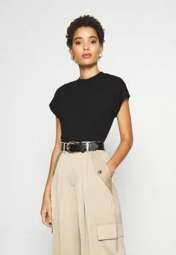 ofertas 🤩 Anna Field Camiseta Básica - Black, Mujer 🧨