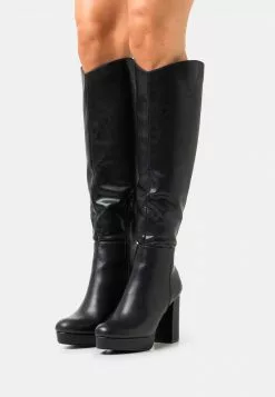 Gran venta 🤩 Anna Field Botas De Tacón - Black, Mujer 💯