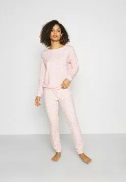 10 mejores 😍 Anna Field MINI HEART PJ SET - Pijama - Pink, Mujer ⌛