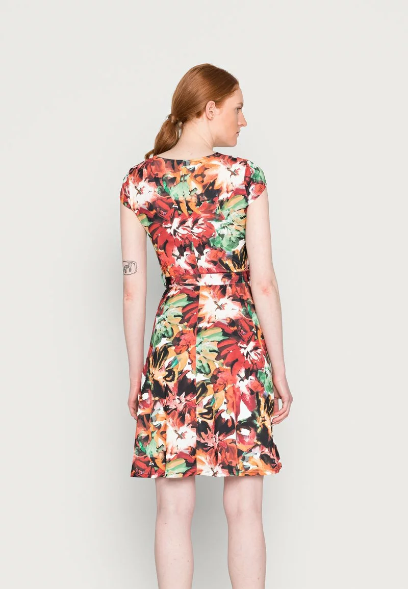 Barato 🌟 Anna Field Vestido Ligero - Red/orange/green, Mujer 👏 3 Barato 🌟 Anna Field Vestido Ligero - Red/orange/green, Mujer 👏 - Imagen 3