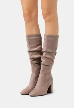 Promoción 👍 Anna Field Botas - Taupe, Mujer ⭐