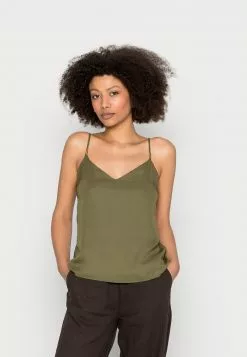 Mejor precio 🛒 Anna Field Top - Khaki, Mujer ✨