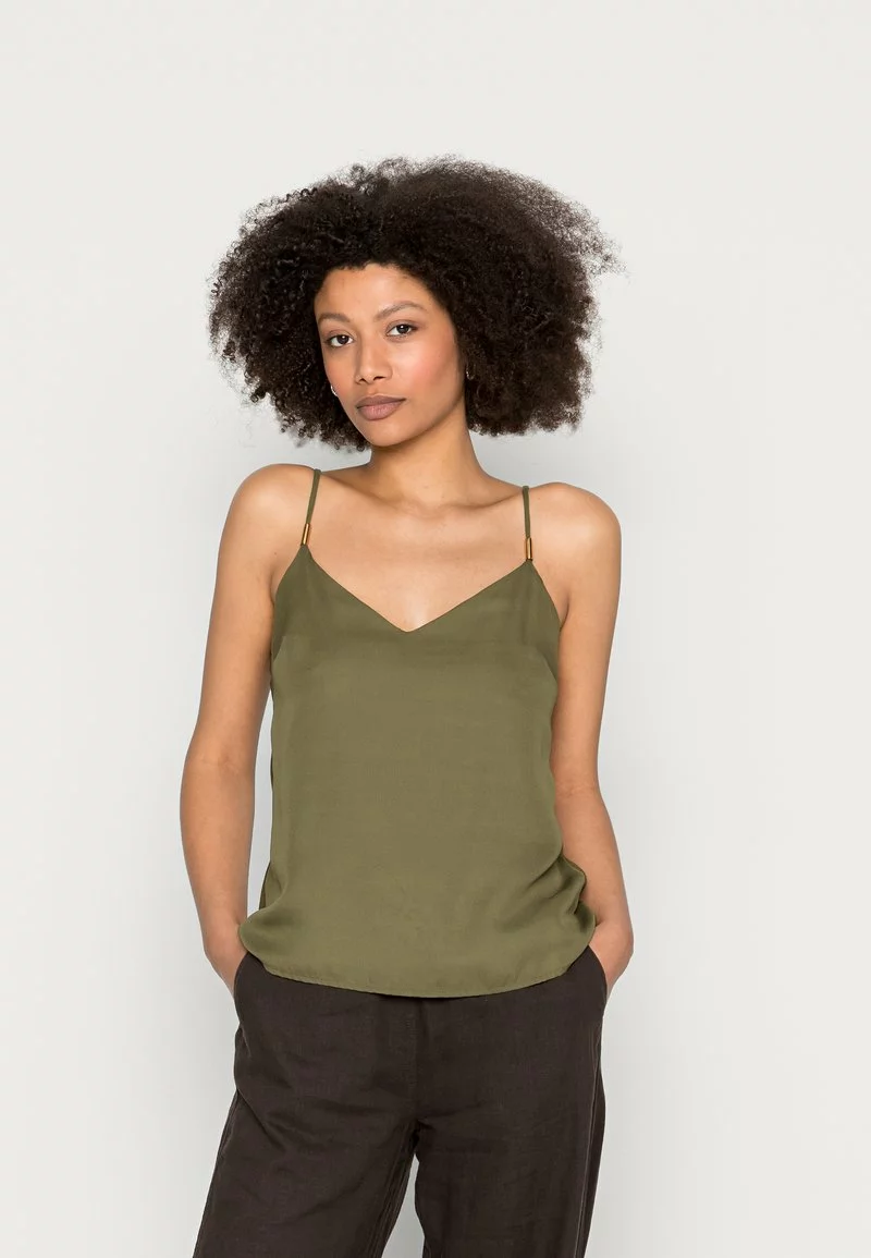 Mejor precio 🛒 Anna Field Top - Khaki, Mujer ✨ 1 Mejor precio 🛒 Anna Field Top - Khaki, Mujer ✨