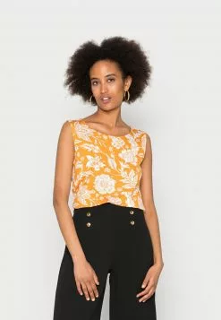 Para estrenar 🥰 Anna Field Top - Dark Yellow, Mujer ⭐