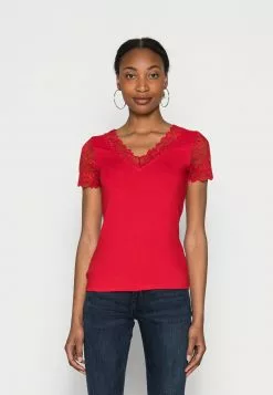 Comprar 🔔 Anna Field Camiseta Básica - Red, Mujer 🌟
