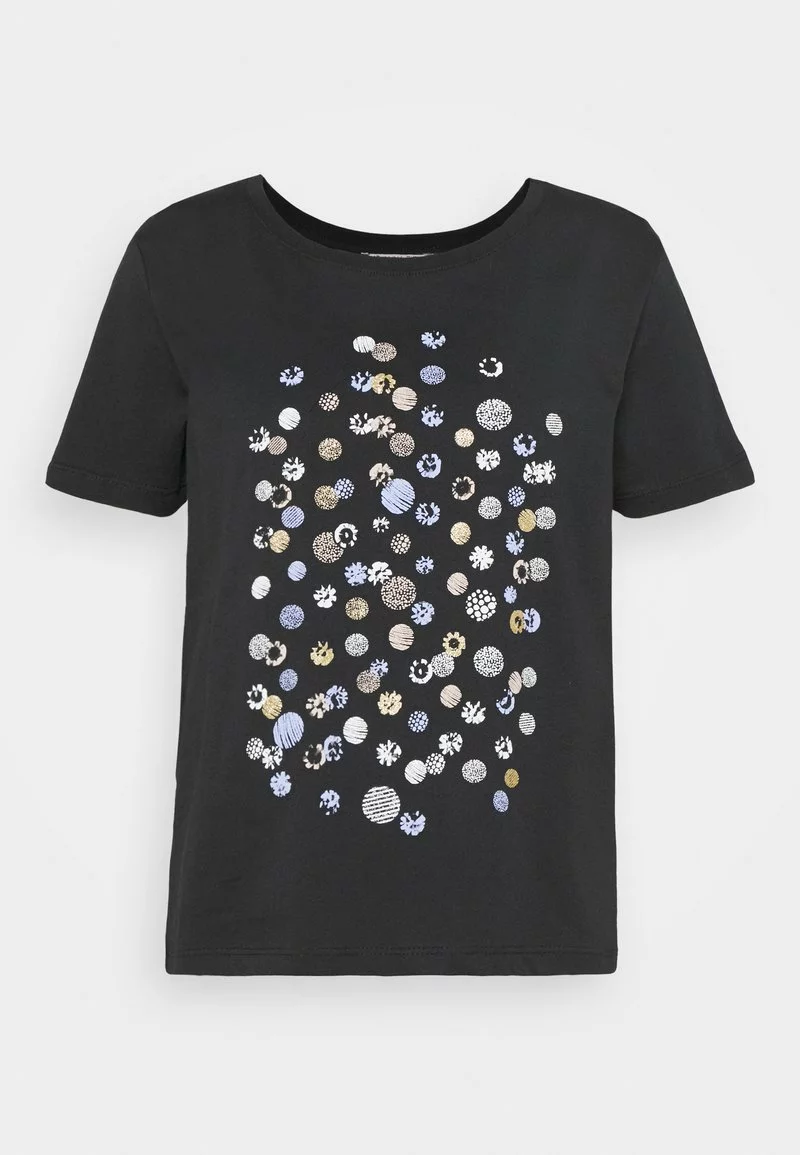 Mejor trato 🛒 Anna Field Camiseta Estampada - Black, Mujer 🔔 4 Mejor trato 🛒 Anna Field Camiseta Estampada - Black, Mujer 🔔 - Imagen 4