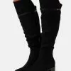 Gran venta ✨ Anna Field Botas Mosqueteras - Black, Mujer 🤩