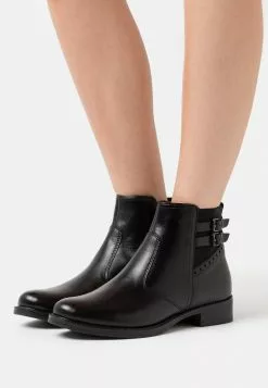 Nuevo 👍 Anna Field LEATHER - Botines - Black, Mujer 🥰