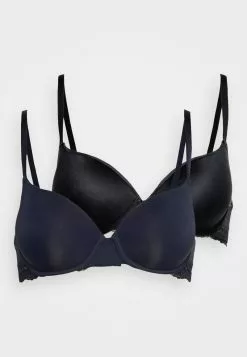 Gran venta ❤️ Anna Field NADINE 2PP TSHIRT BRA - Sujetador Básico - Dark Blue/black, Mujer 👏