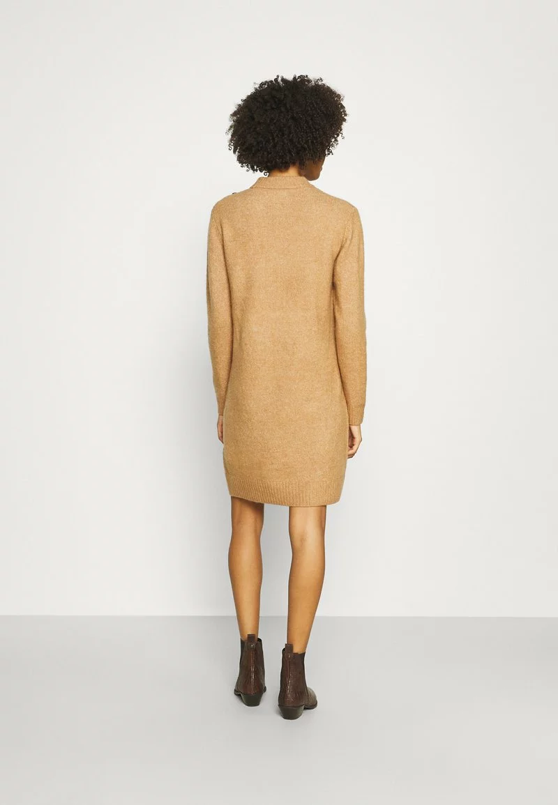 Descuento 👏 Anna Field Vestido De Punto - Mottled Dark Brown, Mujer 😍 3 Descuento 👏 Anna Field Vestido De Punto - Mottled Dark Brown, Mujer 😍 - Imagen 3