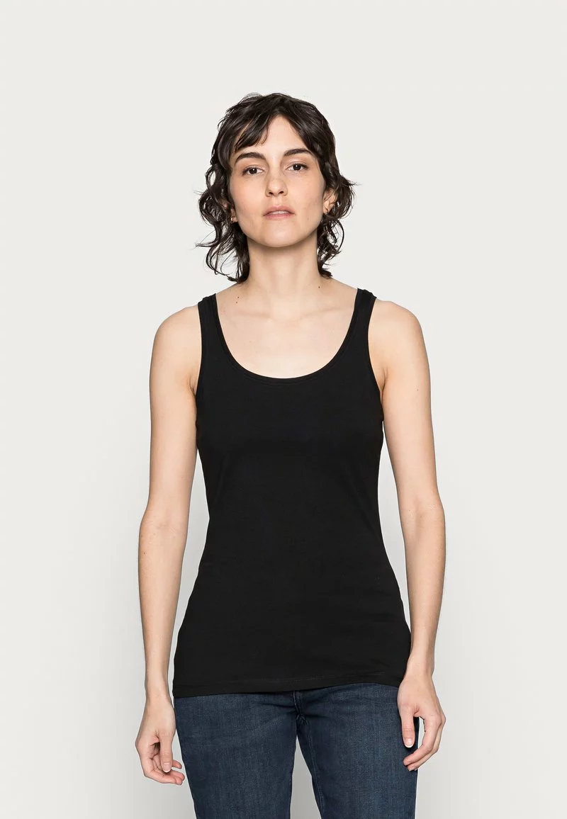 Descuento 🔔 Anna Field BASIC TANK 3er Pack - Top - Black/white/light Blue, Mujer 🎉 4 Descuento 🔔 Anna Field BASIC TANK 3er Pack - Top - Black/white/light Blue, Mujer 🎉 - Imagen 4