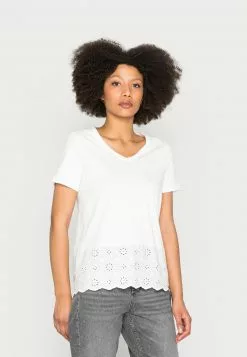 Comprar 🔔 Anna Field Camiseta Básica - Off White, Mujer 🌟