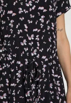 Gran venta ⌛ Anna Field WOVEN 👗 DRESS BASIC TUNNEL - Vestido Informal - Black/lilac, Mujer 🛒 -Anna Field Tienda de ventas 8c395370f582492e874d2ff1279782da