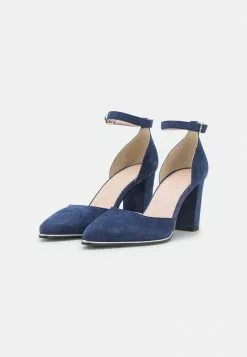 Gran venta ⭐ Anna Field LEATHER - Tacones - Dark Blue, Mujer ✨ -Anna Field Tienda de ventas 8e2b0f9b5a2e48978c57e4078a935bab