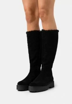Comprar ✨ Anna Field LEATHER - Botas Para La Nieve - Black, Mujer ⌛