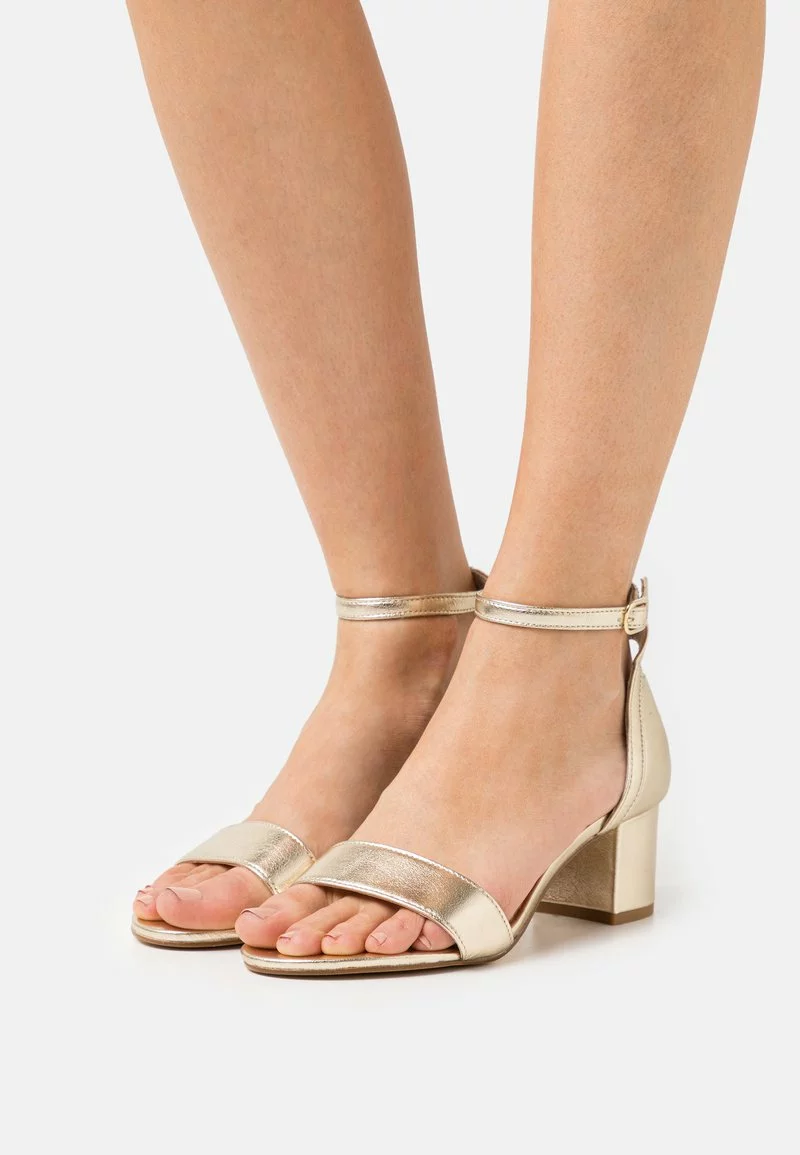 Cupón 😀 Anna Field LEATHER - 🩴 Sandalias - Gold, Mujer 🎁 1 Cupón 😀 Anna Field LEATHER - 🩴 Sandalias - Gold, Mujer 🎁