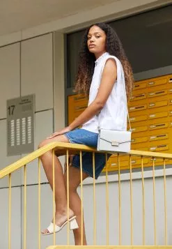 Cupón ✨ Anna Field Bandolera - Light Grey, Mujer 🤩