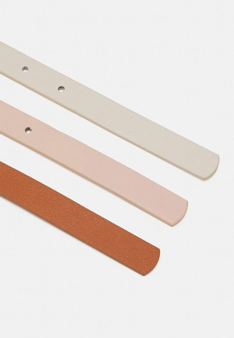 Promoción 😉 Anna Field 3 PACK - Cinturón - Cognac/beige /pink, Mujer ✨ 3 Promoción 😉 Anna Field 3 PACK - Cinturón - Cognac/beige /pink, Mujer ✨ - Imagen 3