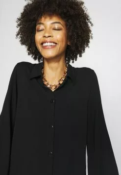 Cupón 😀 Anna Field Oversized - Vestido Camisero - Black, Mujer ⌛ -Anna Field Tienda de ventas 9051048154f8435692bac71bb0aee414