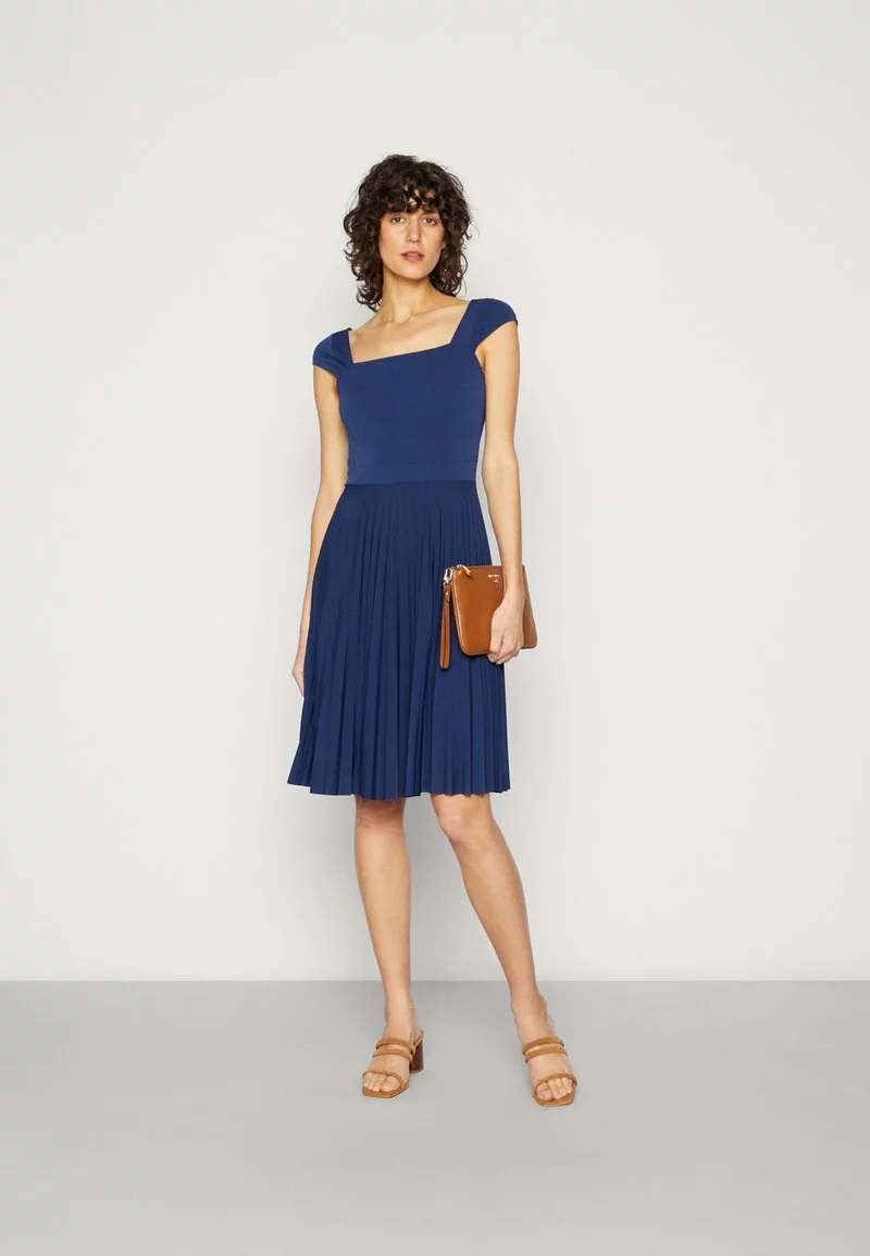 Nuevo 🔔 Anna Field Vestido De Cóctel - Dark Blue, Mujer 🤩 2 Nuevo 🔔 Anna Field Vestido De Cóctel - Dark Blue, Mujer 🤩 - Imagen 2