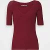 Mejor precio 🛒 Anna Field Camiseta Estampada - Dark Red, Mujer 🔔
