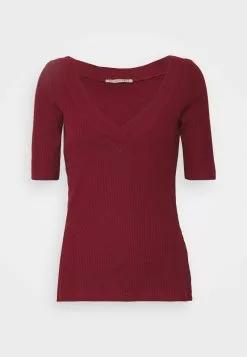Mejor precio 🛒 Anna Field Camiseta Estampada - Dark Red, Mujer 🔔