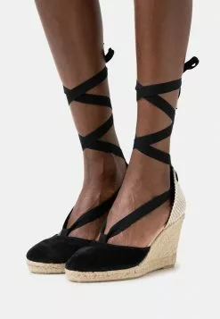 Comprar 👏 Anna Field LEATHER - 🩴 Sandalias Con Plataforma - Black, Mujer ⭐