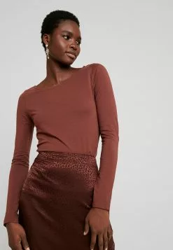 Mejor precio 🤩 Anna Field Camiseta De Manga Larga - Fudgesickle, Mujer 🔥