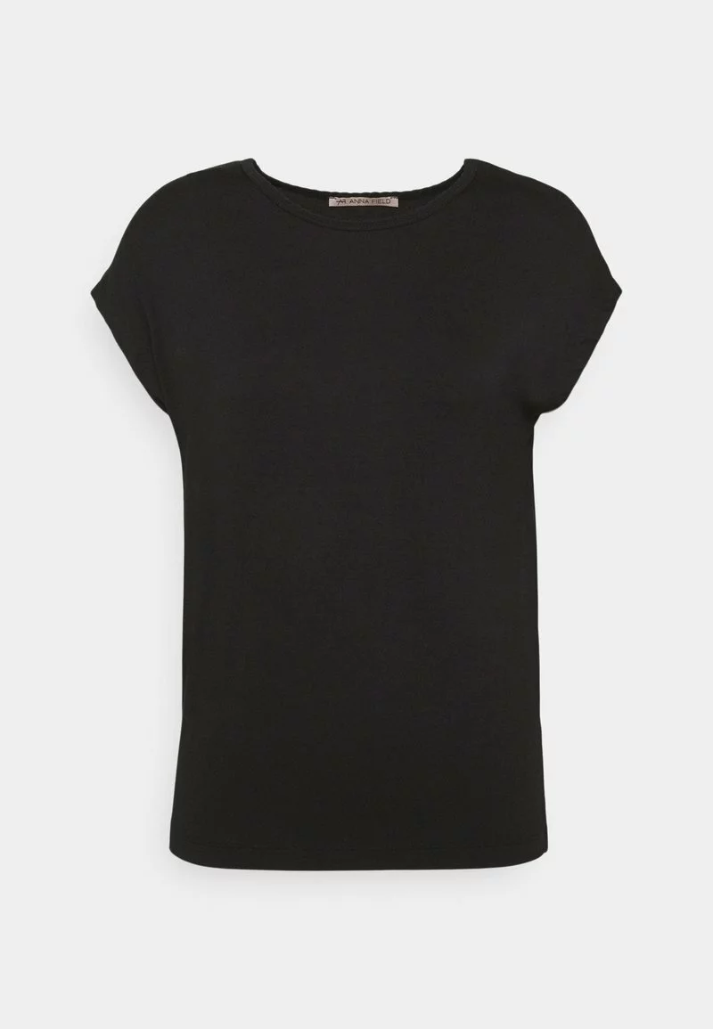 Venta express ✔️ Anna Field Camiseta Básica - Black, Mujer ⌛ 5 Venta express ✔️ Anna Field Camiseta Básica - Black, Mujer ⌛ - Imagen 5
