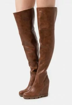 Comprar 👏 Anna Field Botas De Tacón - Cognac, Mujer 👏
