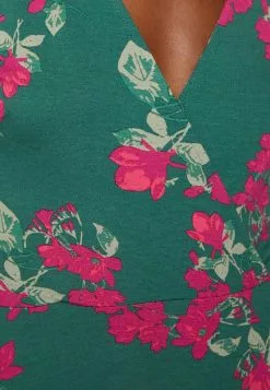 Presupuesto ✔️ Anna Field Vestido Ligero - Dark Green/pink, Mujer ✔️ -Anna Field Tienda de ventas 95c6c73987bf43cbb8b35a681d3f4164