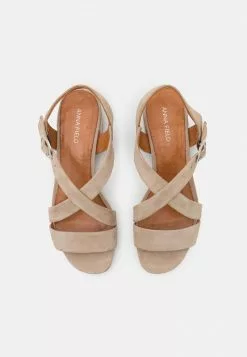 Barato ✨ Anna Field LEATHER - 🩴 Sandalias - Grey, Mujer ⌛ -Anna Field Tienda de ventas 9634364382614164901f224879246551