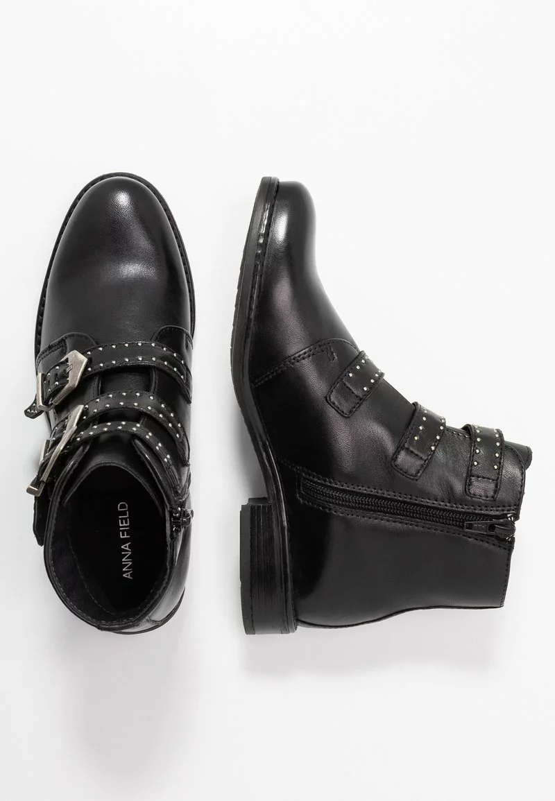 Promoción 😉 Anna Field LEATHER BOOTIES - Botines Bajos - Black, Mujer 😉 4 Promoción 😉 Anna Field LEATHER BOOTIES - Botines Bajos - Black, Mujer 😉 - Imagen 4