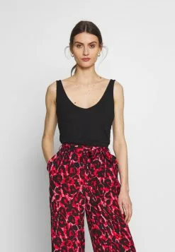 Toma de corriente 🌟 Anna Field Top - Black, Mujer 👍